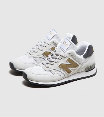 Botasky New Balance 670 'Made in UK' 670 'Made in UK' - Damske Topanky Biele | JIY-459301